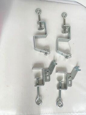 Knitting Machine Table Clamps 2 Styles Metal